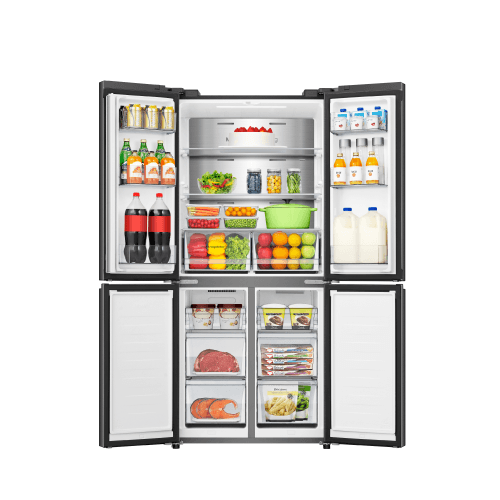 Hisense RQ5G470SBB3 Refrigerator – Black Glass