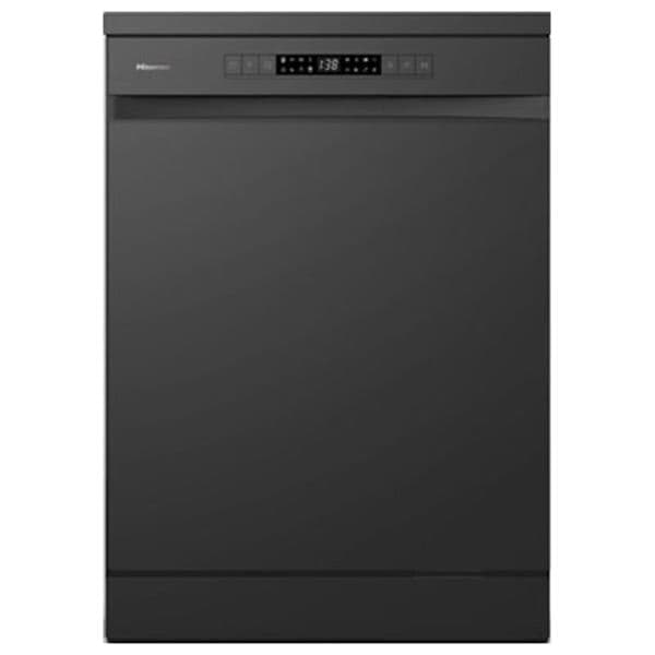 Hisense HS623E91B - Freestanding Dishwasher - 14 Set - 8 Programs - Black